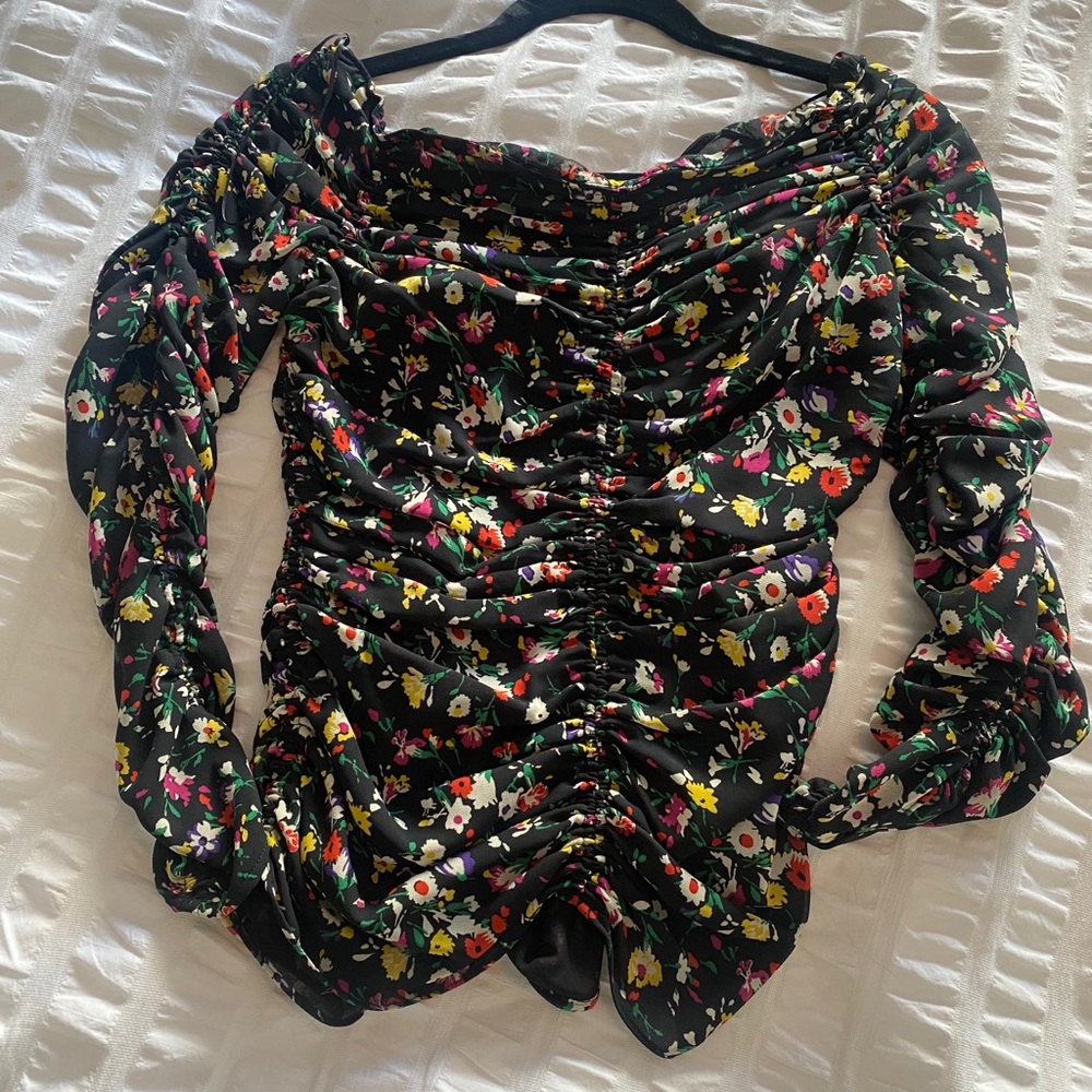 NWT Zara limited edition floral top